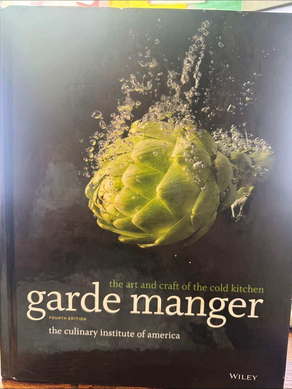 Garde Manger Cookbook — Green Cover by